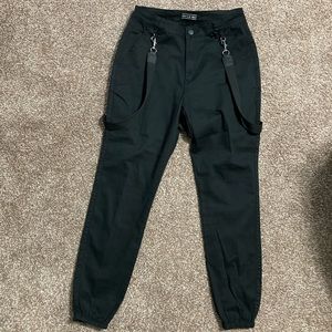 !NWOT! High Waisted Jogger Overalls